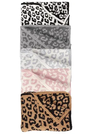 Cozy Leopard Throw Blankets