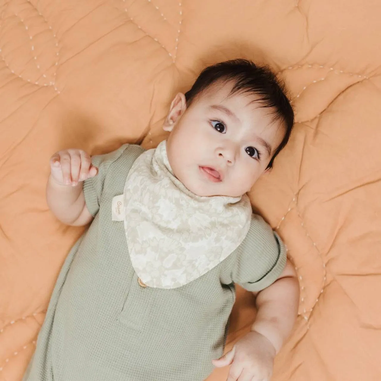 CRANE BABY -Muslin Bib Set 3 Pack - Willow Prints