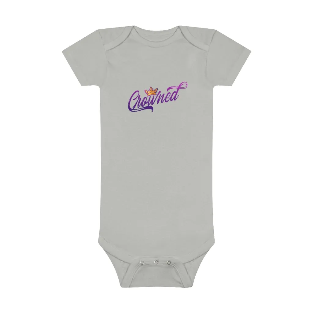 Crowned Baby Short Sleeve Onesie®