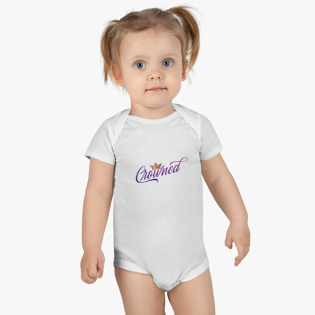 Crowned Baby Short Sleeve Onesie®