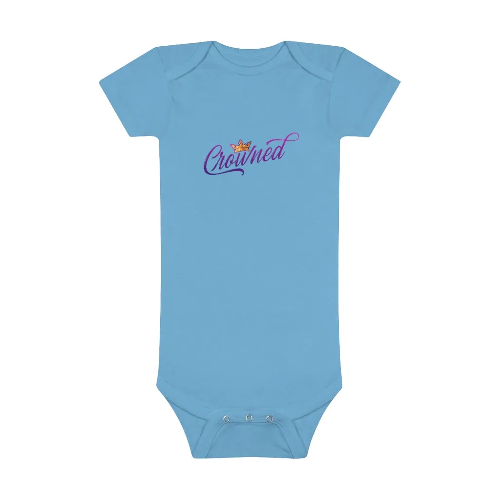 Crowned Baby Short Sleeve Onesie®