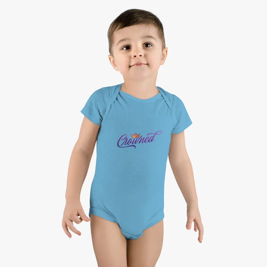 Crowned Baby Short Sleeve Onesie®