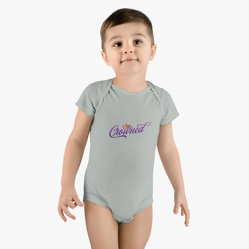 Crowned Baby Short Sleeve Onesie®