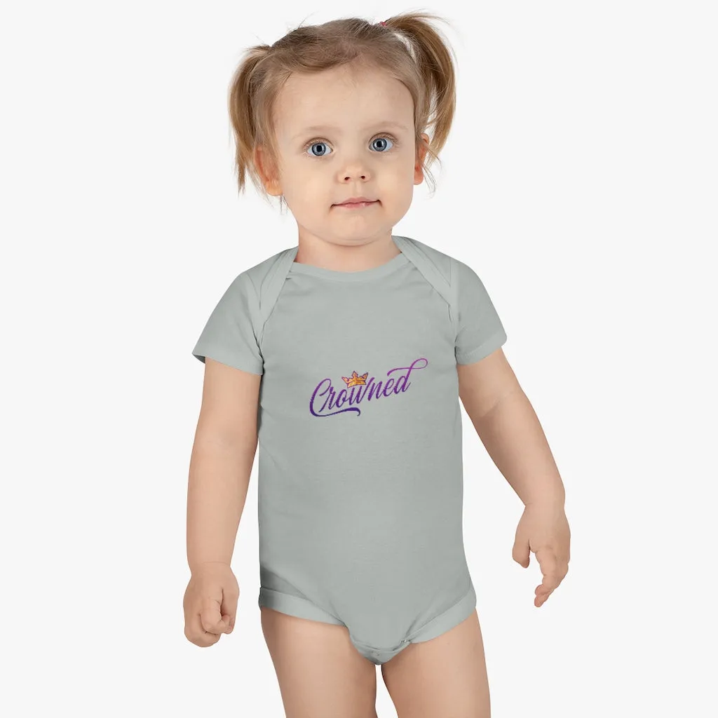 Crowned Baby Short Sleeve Onesie®