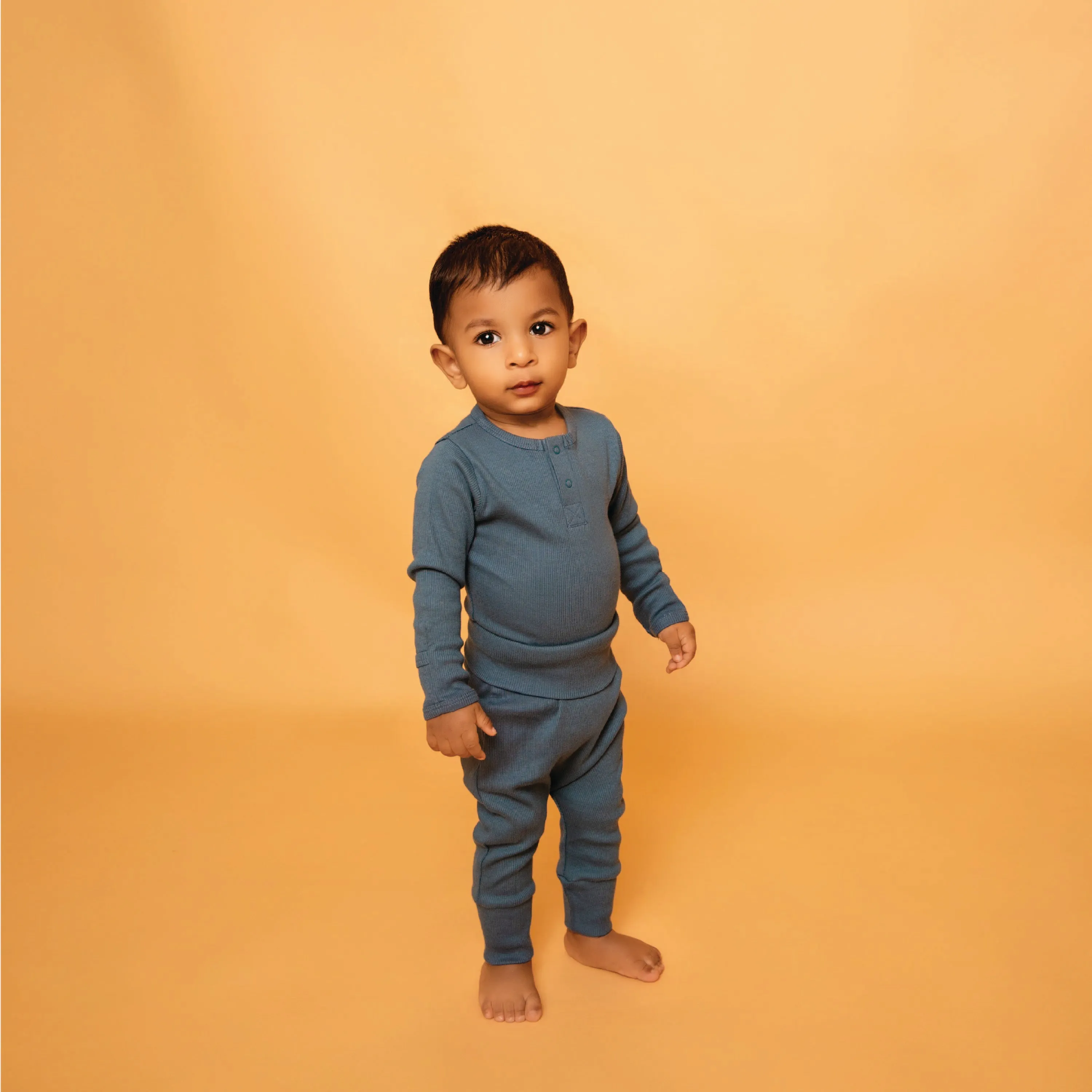 Denim Organic Full Sleeve Bodysuit