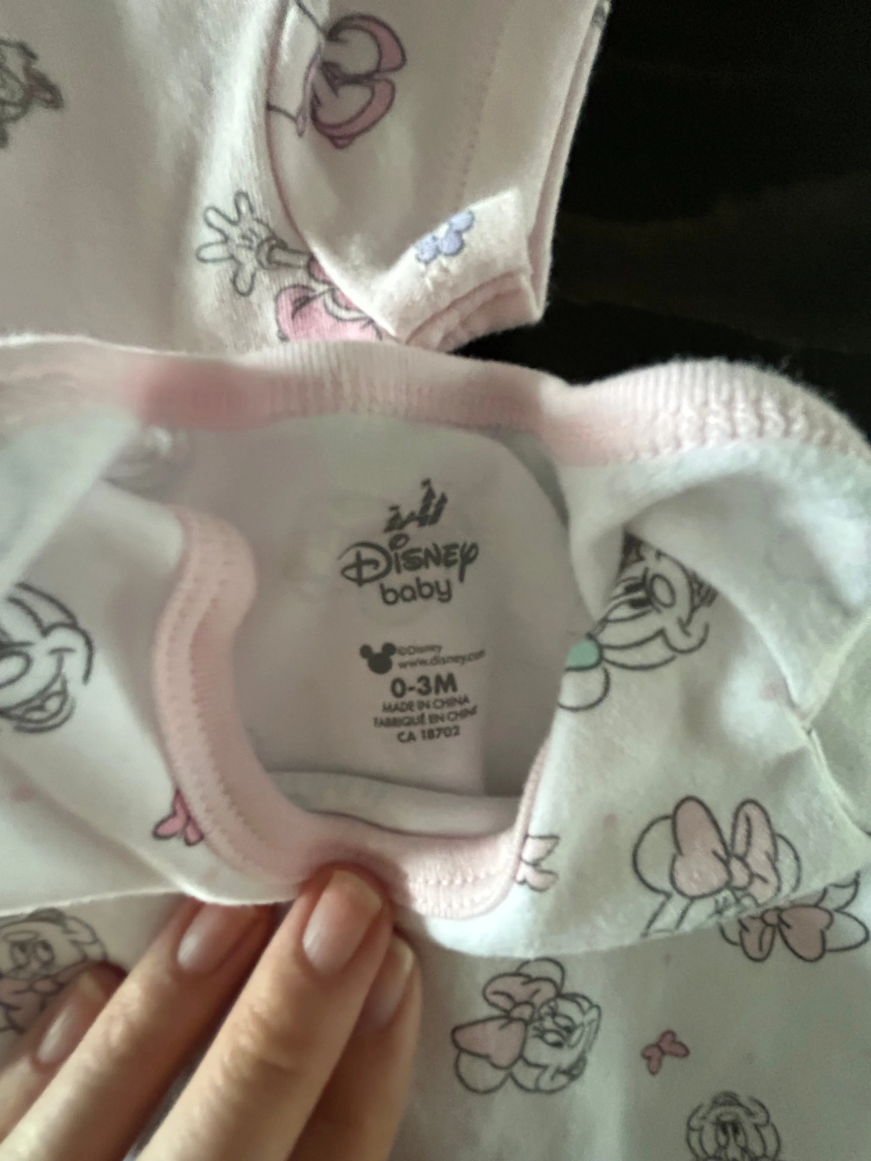 Disney Baby Cotton Bodysuits/onesies 0-3 months, Kids 3 Month (0-3M)