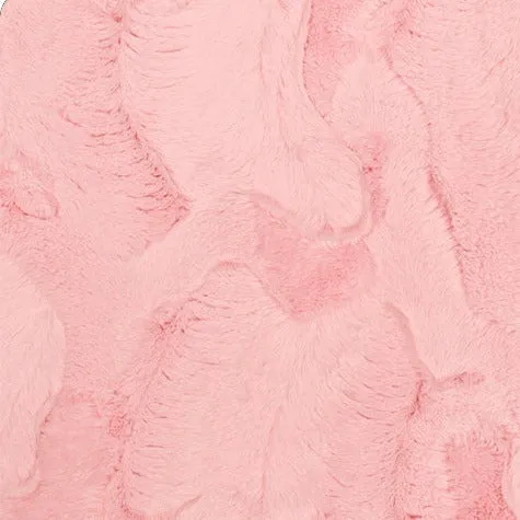 Embroidered Piggy Blush Hide Minky Baby Blanket - Personalized