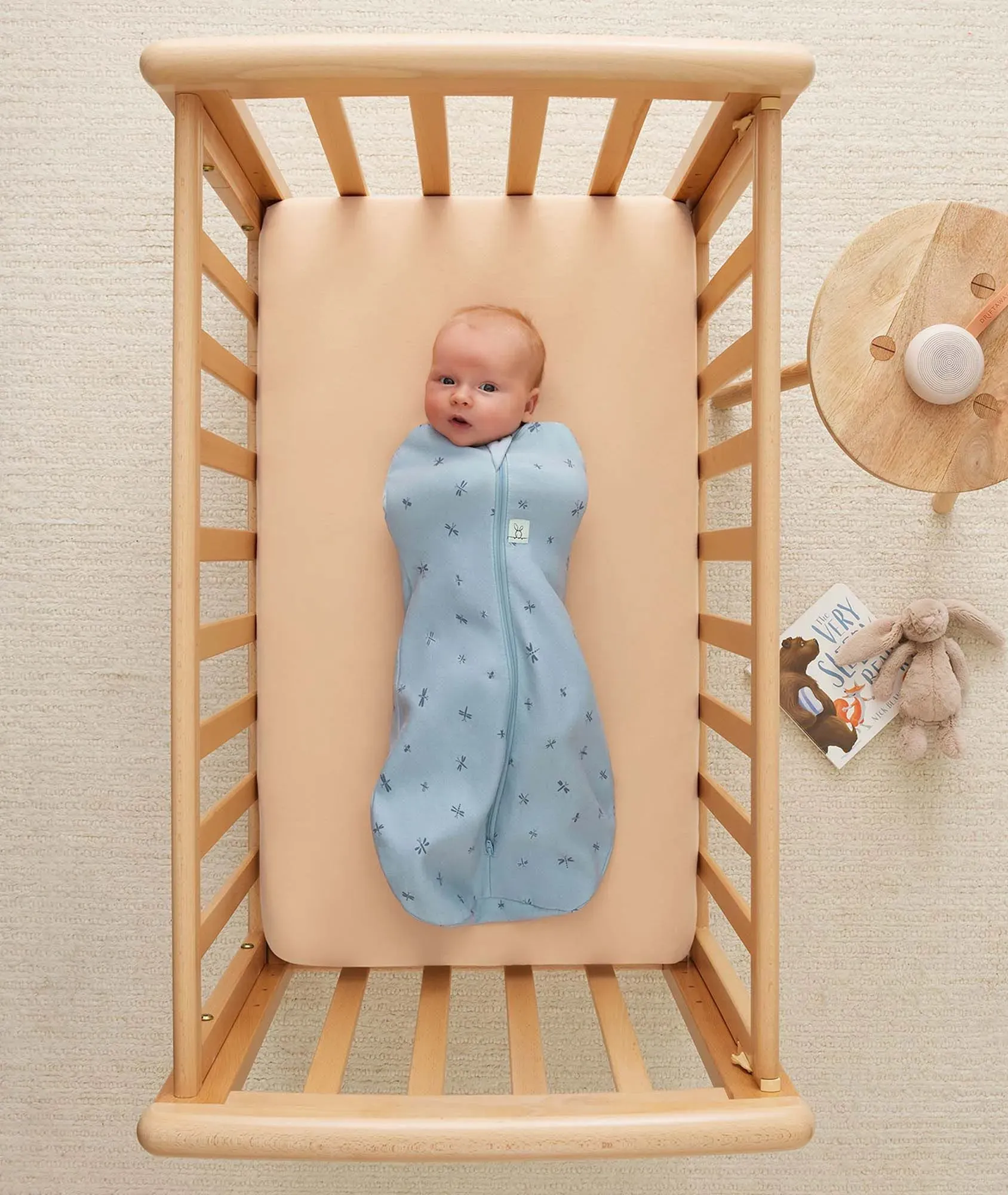 ErgoPouch Cocoon Swaddle Sack 0.2 TOG, Dragonflies
