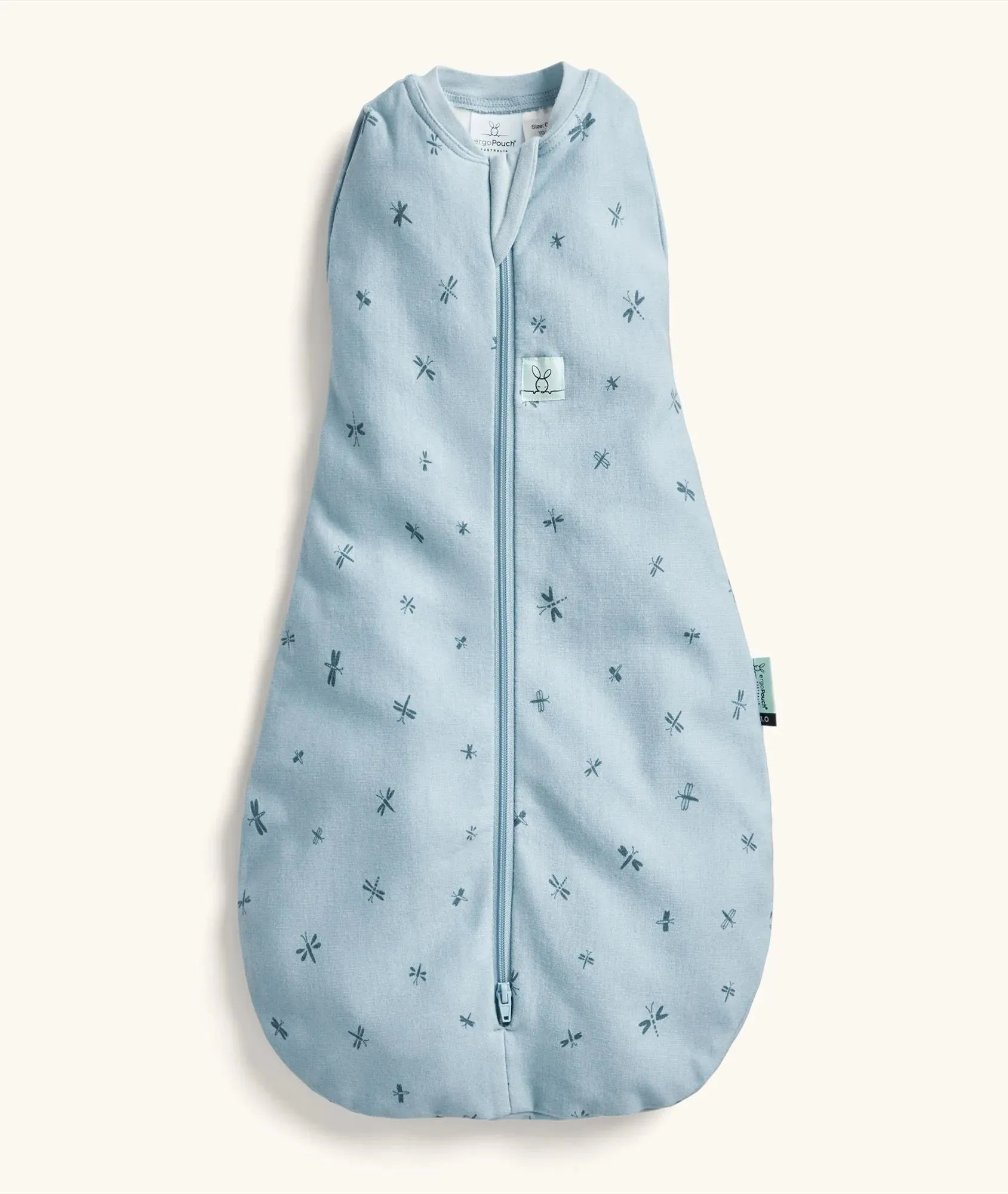ErgoPouch Cocoon Swaddle Sack 0.2 TOG, Dragonflies