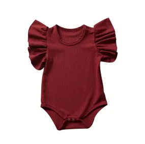 Flutter Ribbed Wine