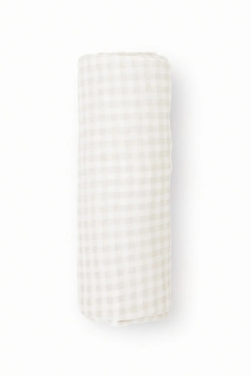 Frost Green Stretch Knit Swaddle Blanket 2 Pack