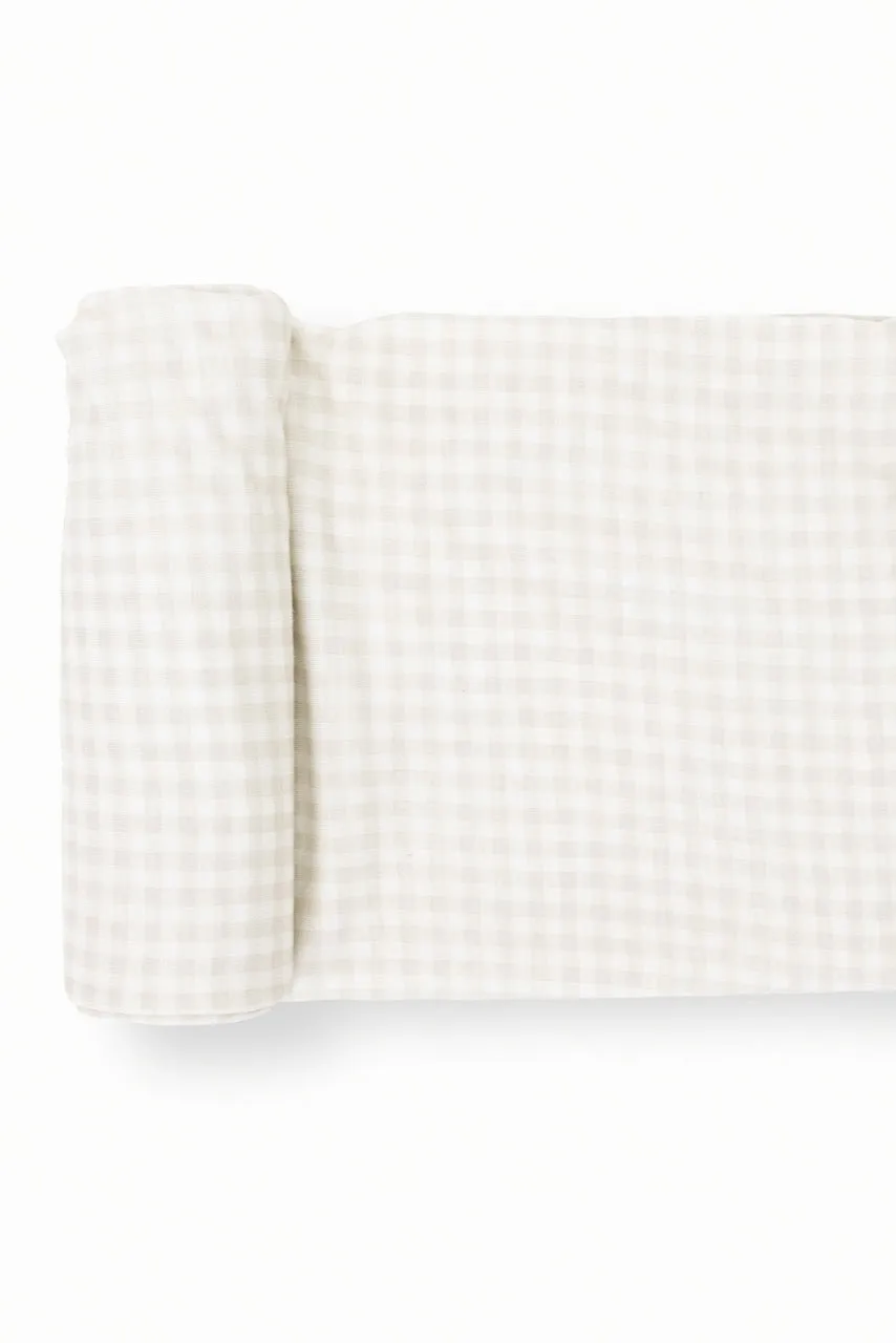 Frost Green Stretch Knit Swaddle Blanket 2 Pack