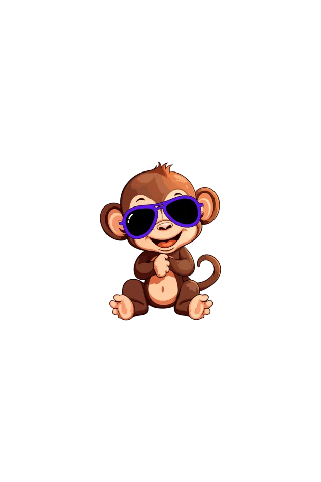 Funny Baby Boy Rompers - Mommy’s Looks, Daddy’s Farts – A Perfect Combo! (Cute Monkey - White Font)