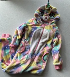 Funzietime Unicorn Onesie, Size XS (6), Kids 6/6X (extra small)