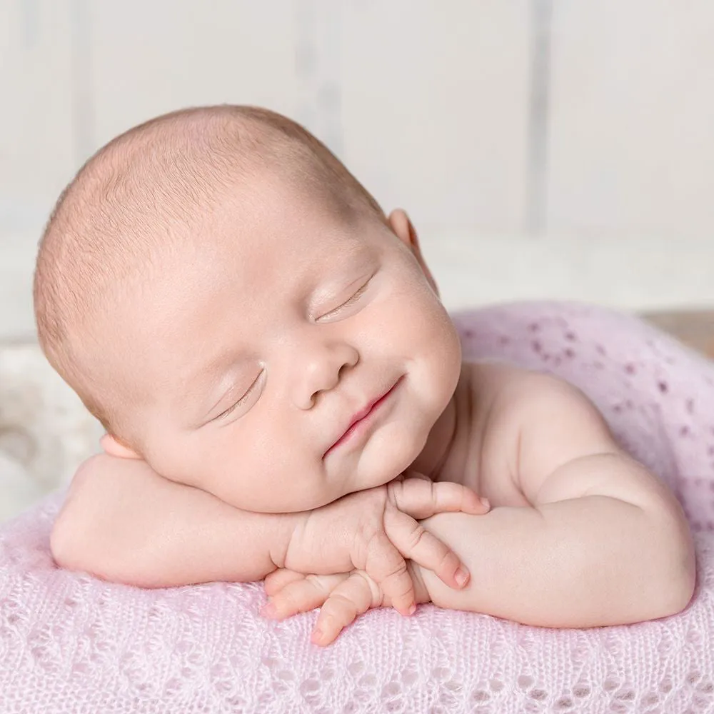 G.H.Hurt & Son Cosy Cashmere Baby Shawl - Pink