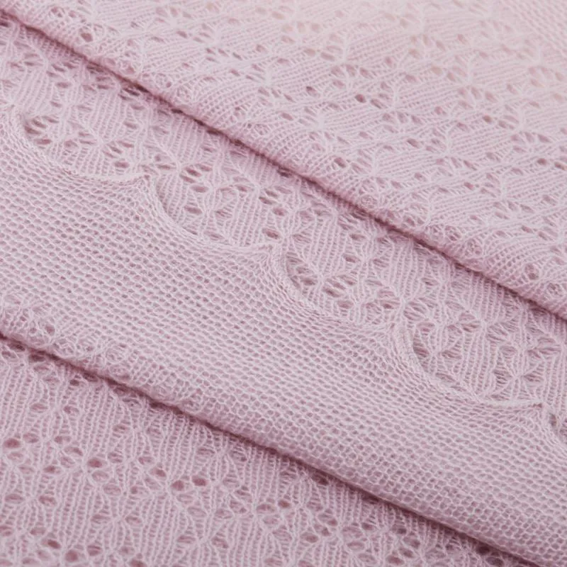 G.H.Hurt & Son Cosy Cashmere Baby Shawl - Pink