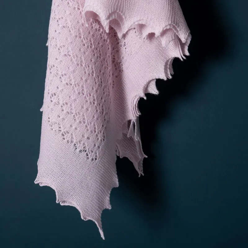 G.H.Hurt & Son Cosy Cashmere Baby Shawl - Pink