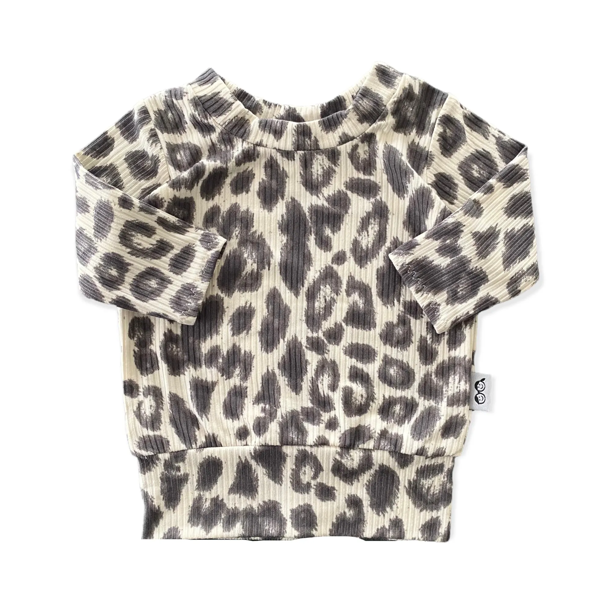 Gray Cheetah On Ivory Lounge Set