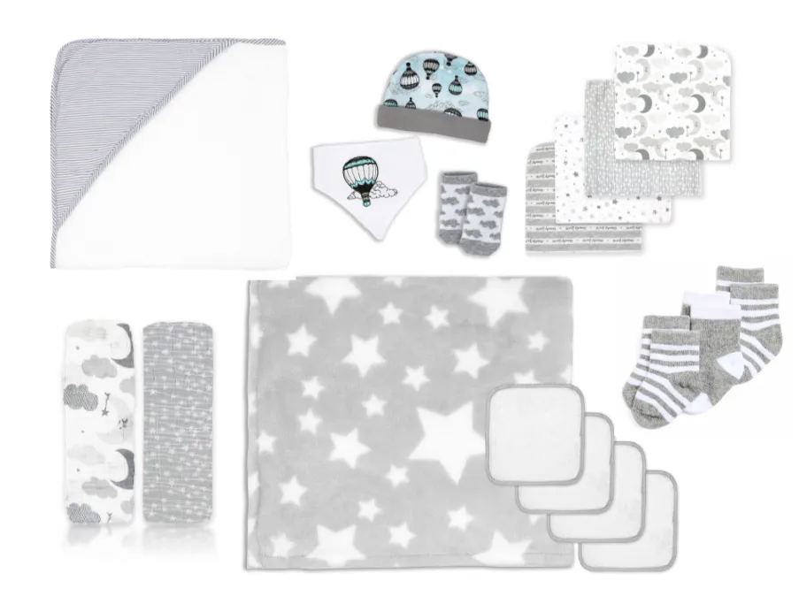 Grey Adorable Baby Gift Baskets: Perfect Presents for Little Ones
