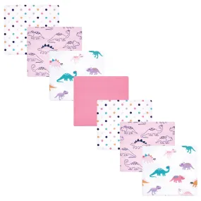 Hudson Baby Cotton Flannel Receiving Blankets Bundle, CuteASaurus
