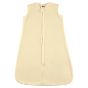 Hudson Baby Plush Sleeping Bag, Sack, Blanket, Solid Cream Fleece