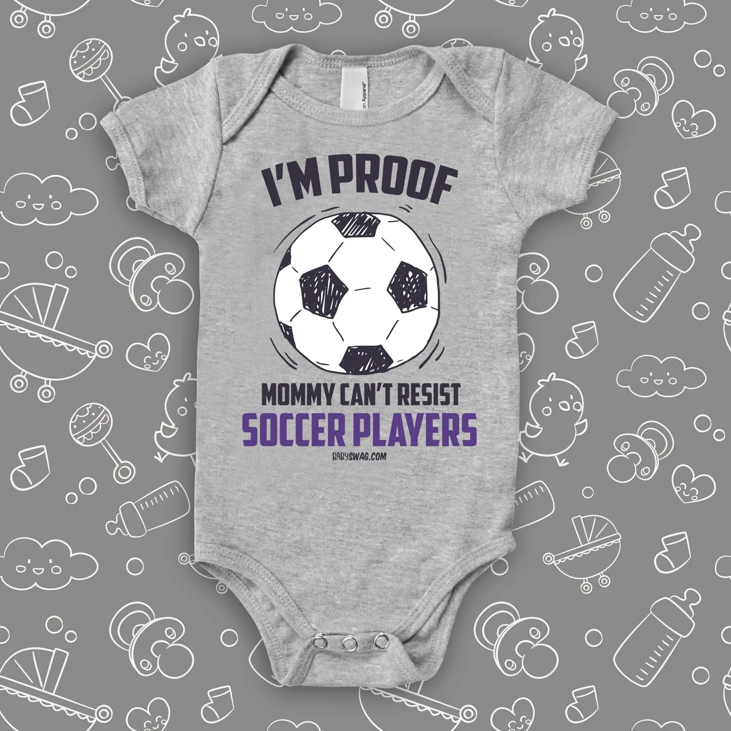 I'm Proof Mommy Can't Resist Soccer Players