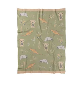 INDUS DESIGN Bush Babies Baby Blanket