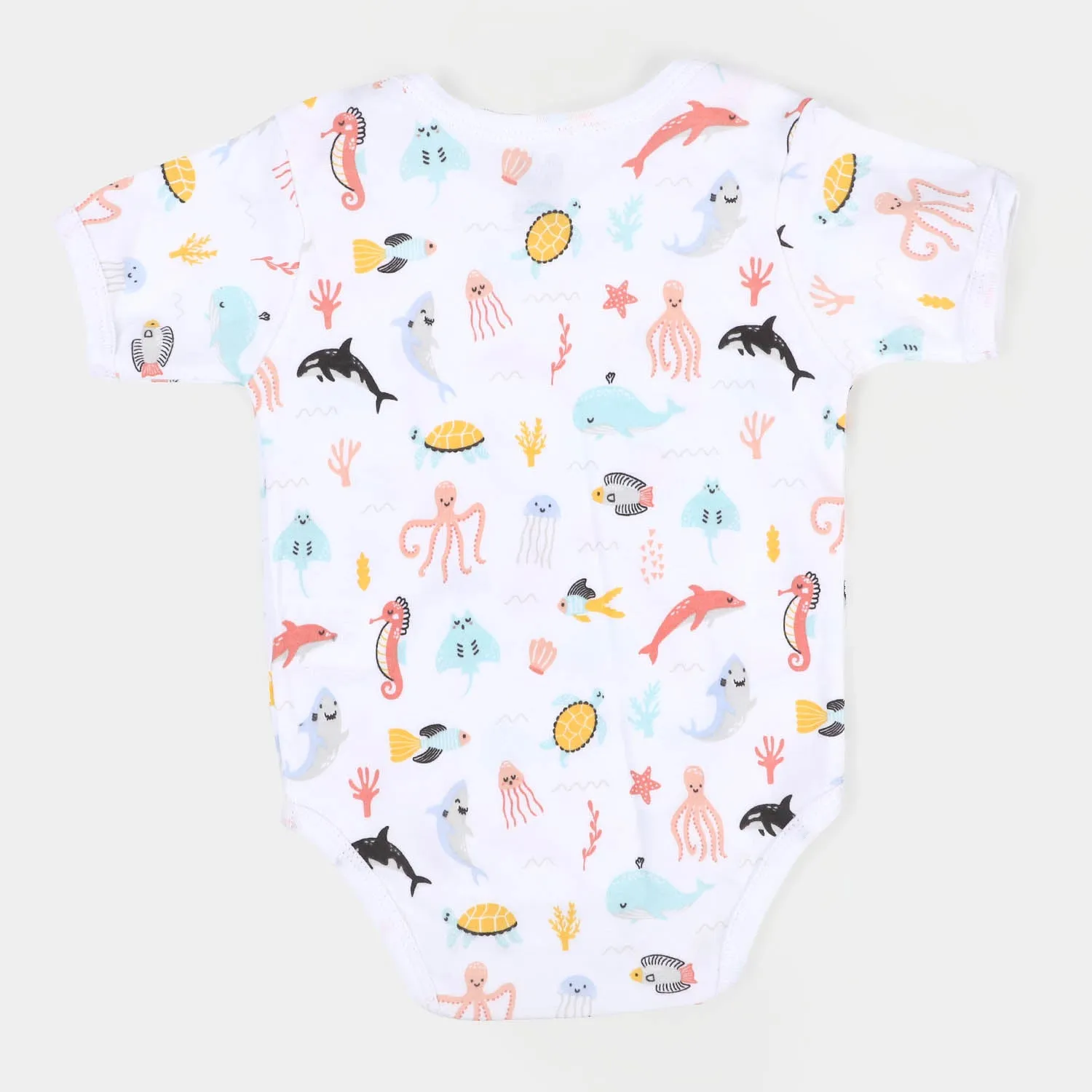 Infant Boys Romper 3Pcs Set Marine - Multi
