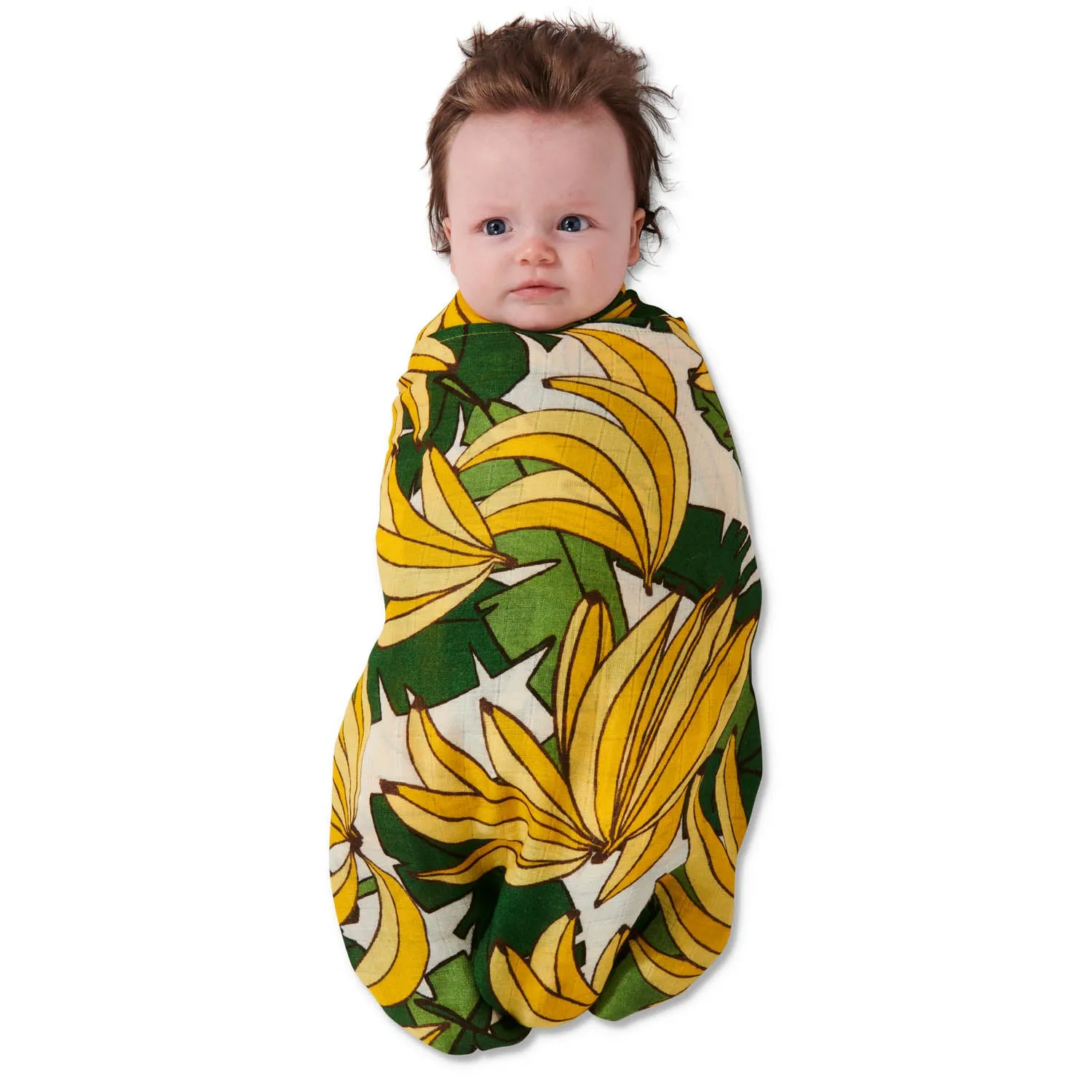 Kip & Co Bananarama Bamboo Baby Swaddle