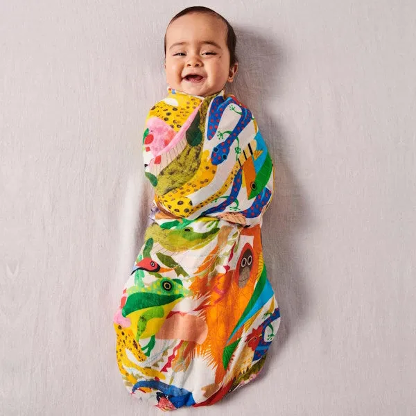 Kip and Co | Bamboo Baby Swaddle | All Creatures Great & Small