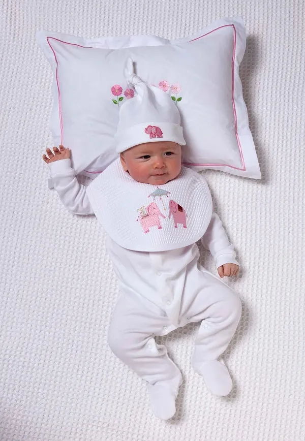 Knotted Hat, Elephant (Pink)