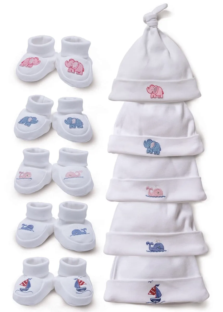 Knotted Hat, Elephant (Pink)