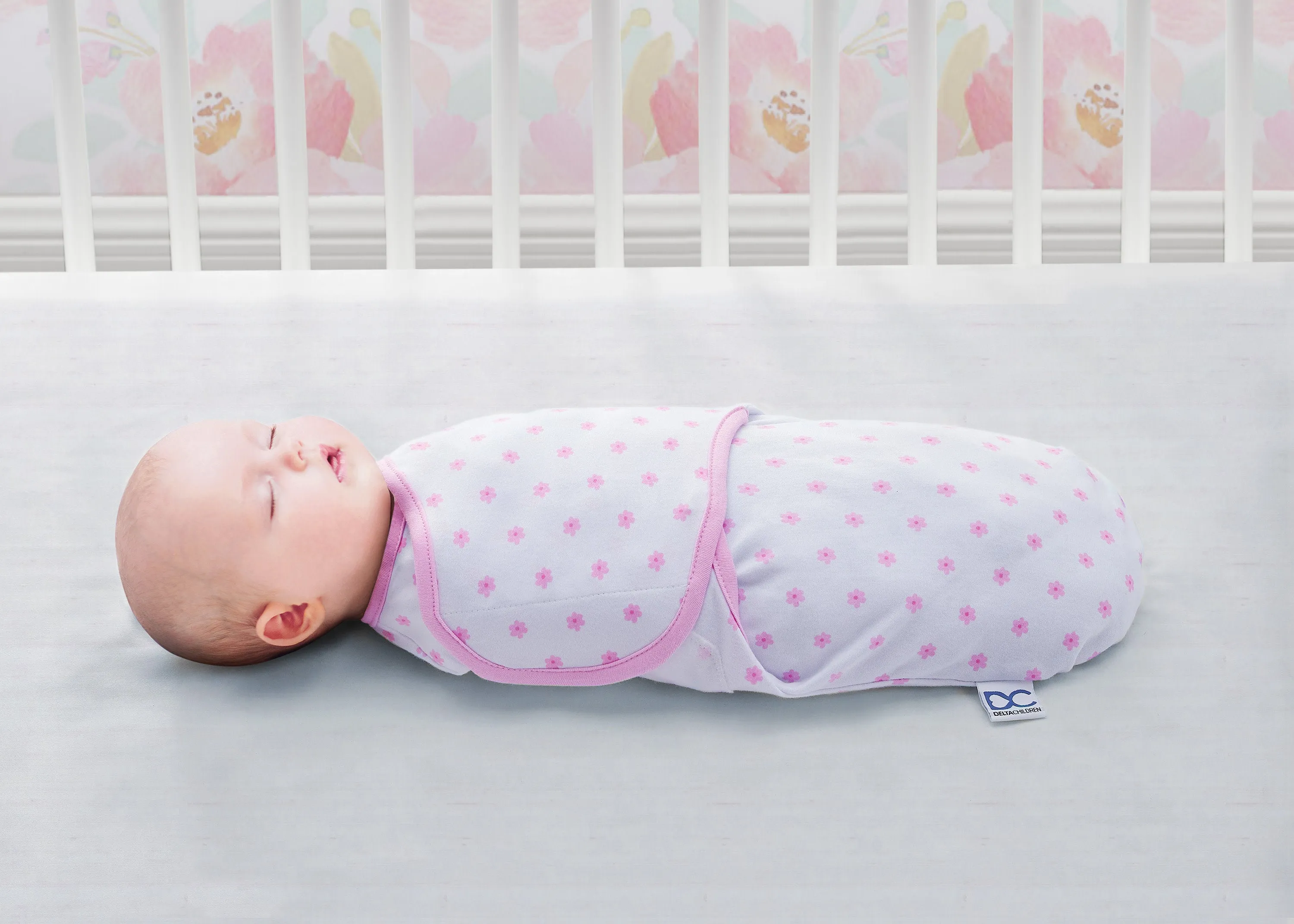 Little Lambs Adjustable Swaddle Wrap - Size Large, Fits Babies 3-6 Months/14-18 lbs., 3-Pack