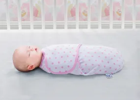 Little Lambs Adjustable Swaddle Wrap - Size Large, Fits Babies 3-6 Months/14-18 lbs., 3-Pack