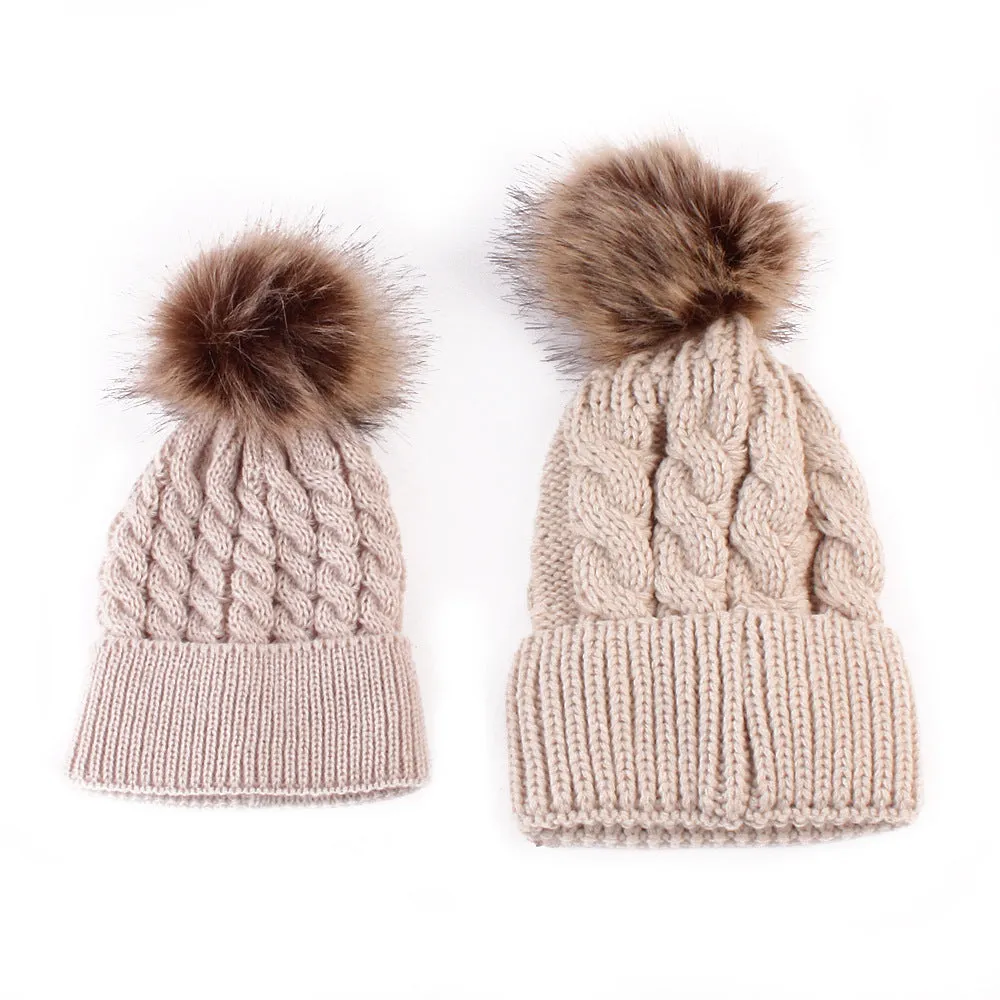Mama & Me Matching Beanie Winter Hat