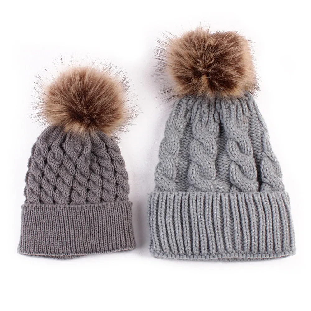 Mama & Me Matching Beanie Winter Hat