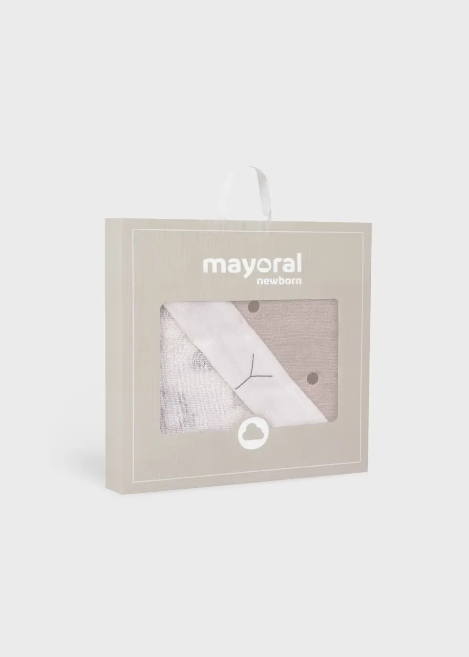 Mayoral Baby Cuddle Robe 9525 Natural Bunny