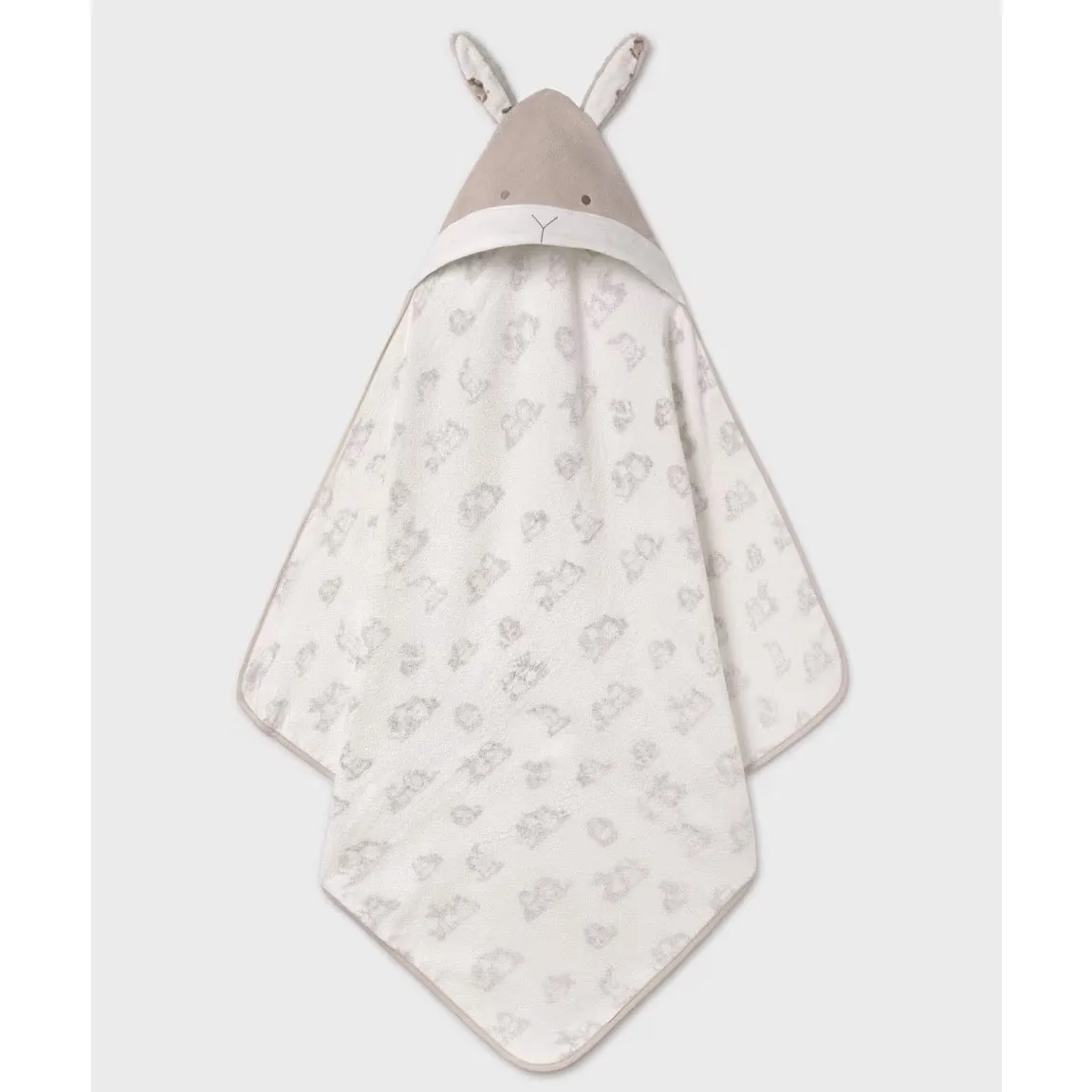 Mayoral Baby Cuddle Robe 9525 Natural Bunny