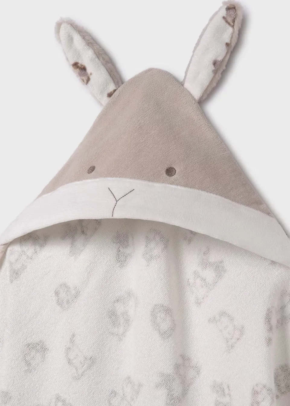 Mayoral Baby Cuddle Robe 9525 Natural Bunny