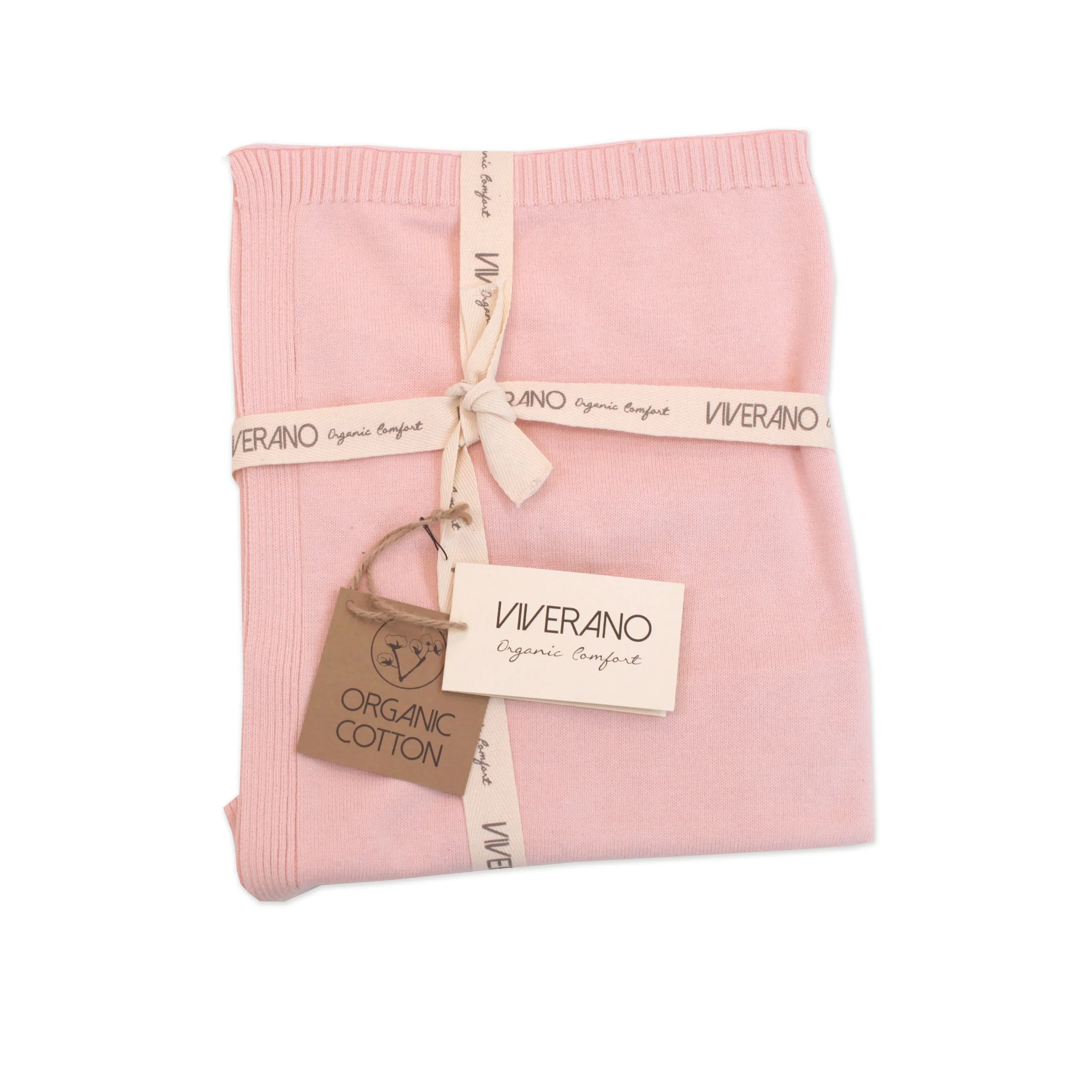 Milan Knit Organic Cotton Baby Blanket (6 Colors)