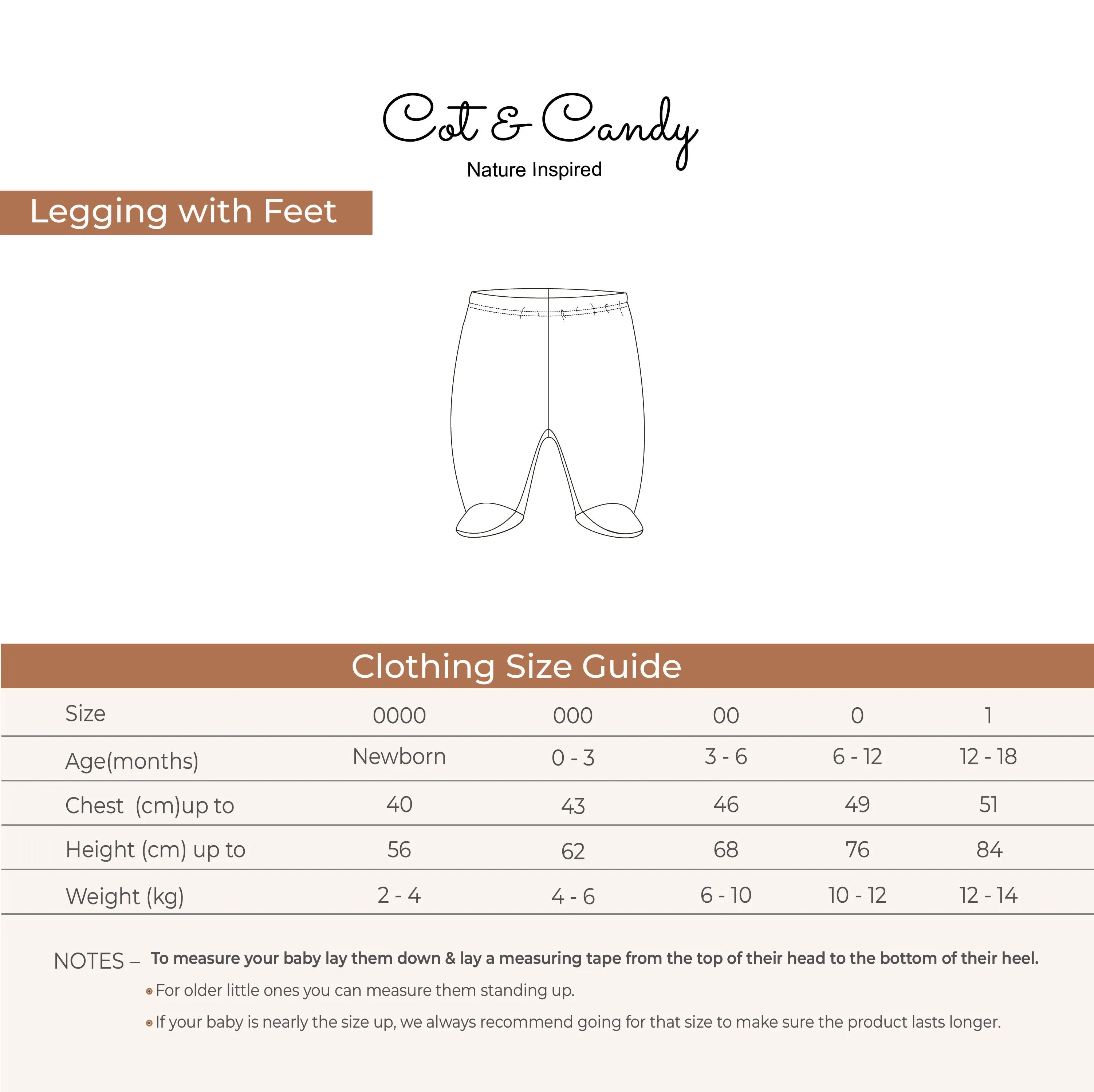 Milk Organic Footed Leggings