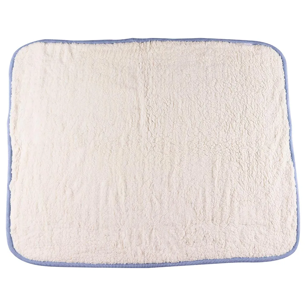 Moon Cushy - 100% Cotton Knitted Furs Baby Blanket 76x102cm (Blue)