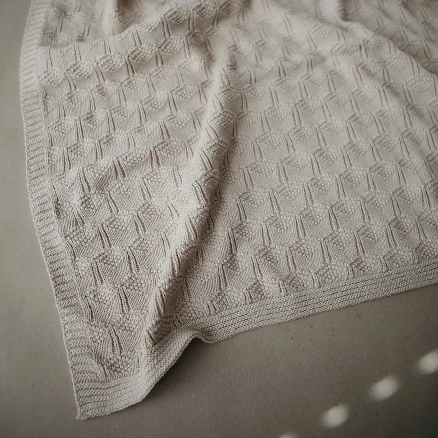 Mushie Knitted Baby Blankets