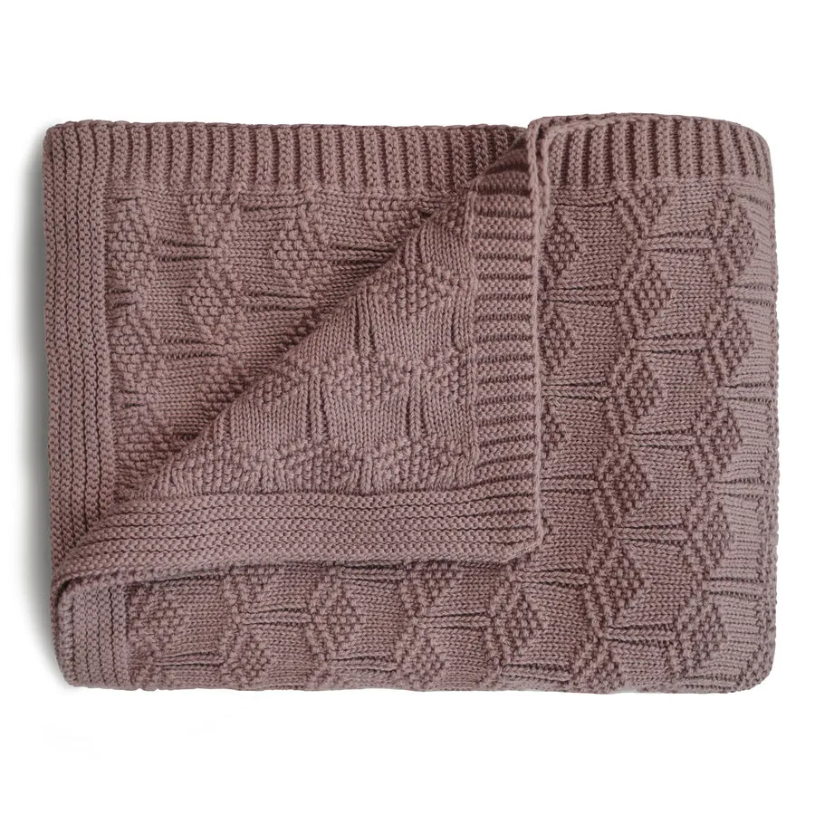Mushie Knitted Baby Blankets