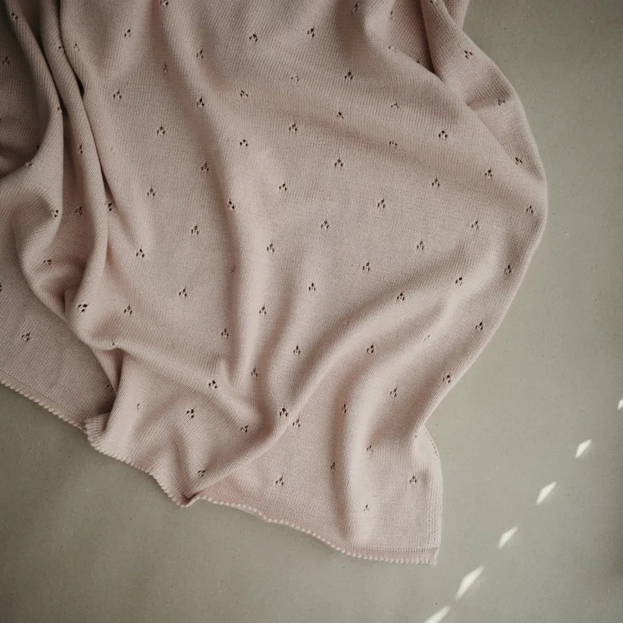 Mushie Knitted Baby Blankets