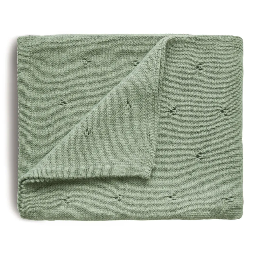 Mushie Knitted Baby Blankets