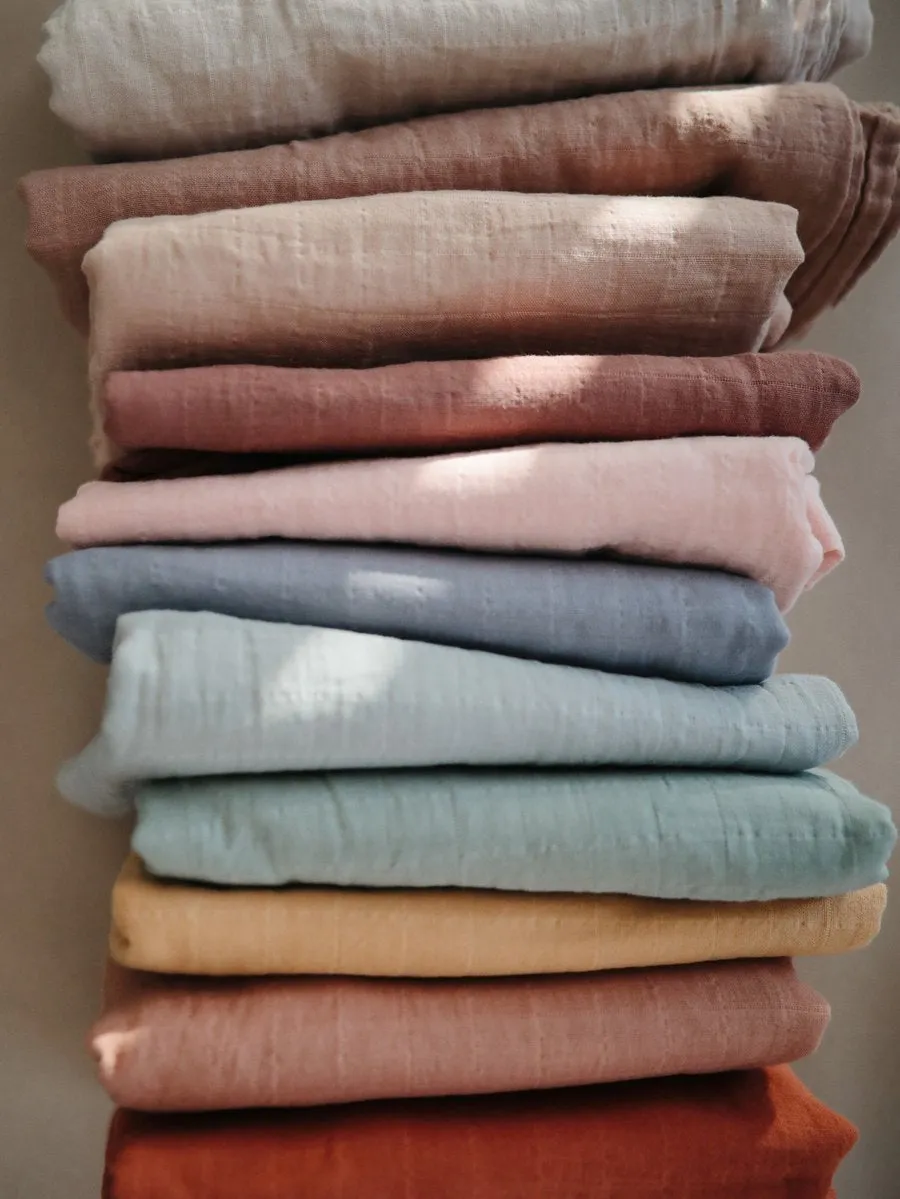 MUSHIE - Swaddle Blanket (Flowers)