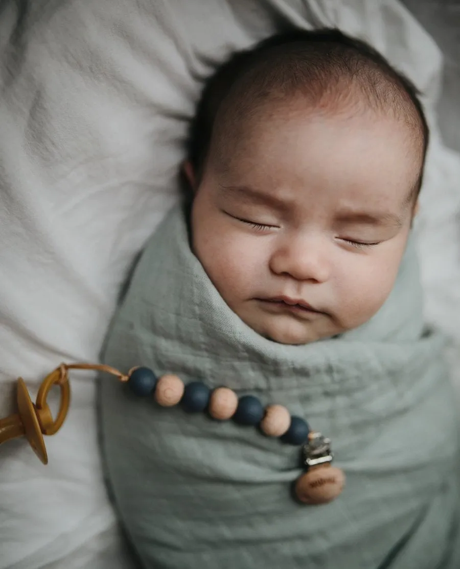 MUSHIE - Swaddle Blanket (Flowers)