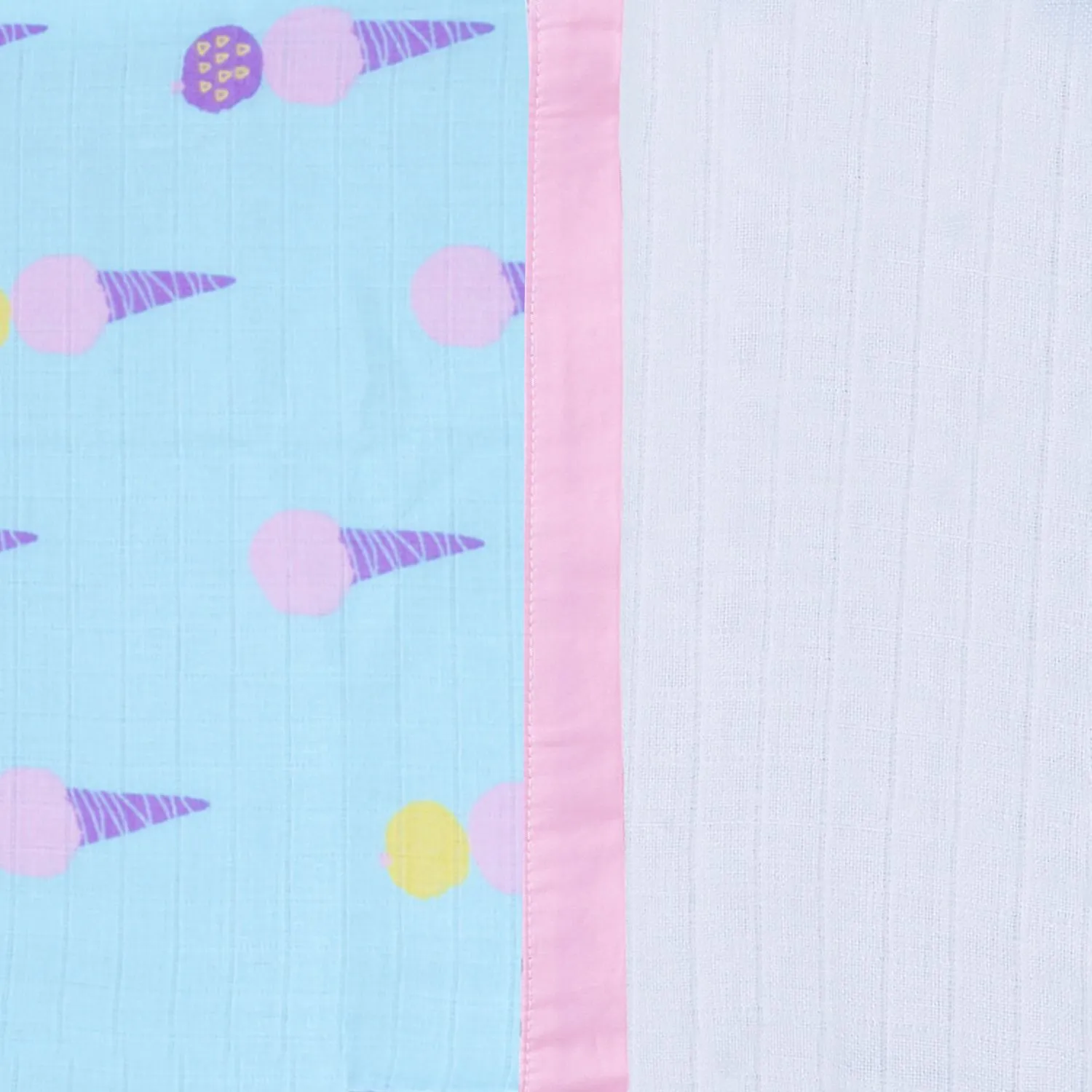 Muslin Blanket - 4 Layered - Icecream Print
