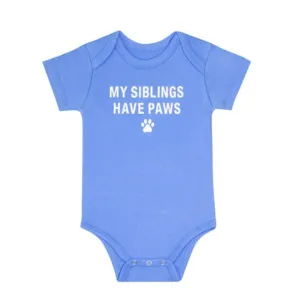 My Siblings 3-6 Month Onesie